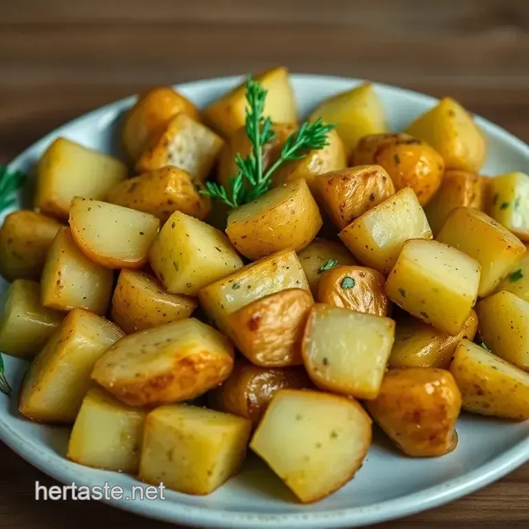 Perfectly Sautéed Potatoes with Herbs and Garlic