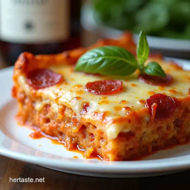 Pizza Casserole Your Weeknight Pizza Fix