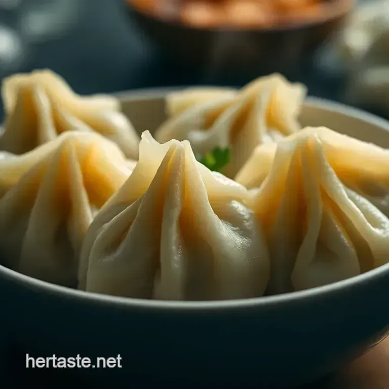 Pork and Cabbage Dumplings: A Steamed Delight