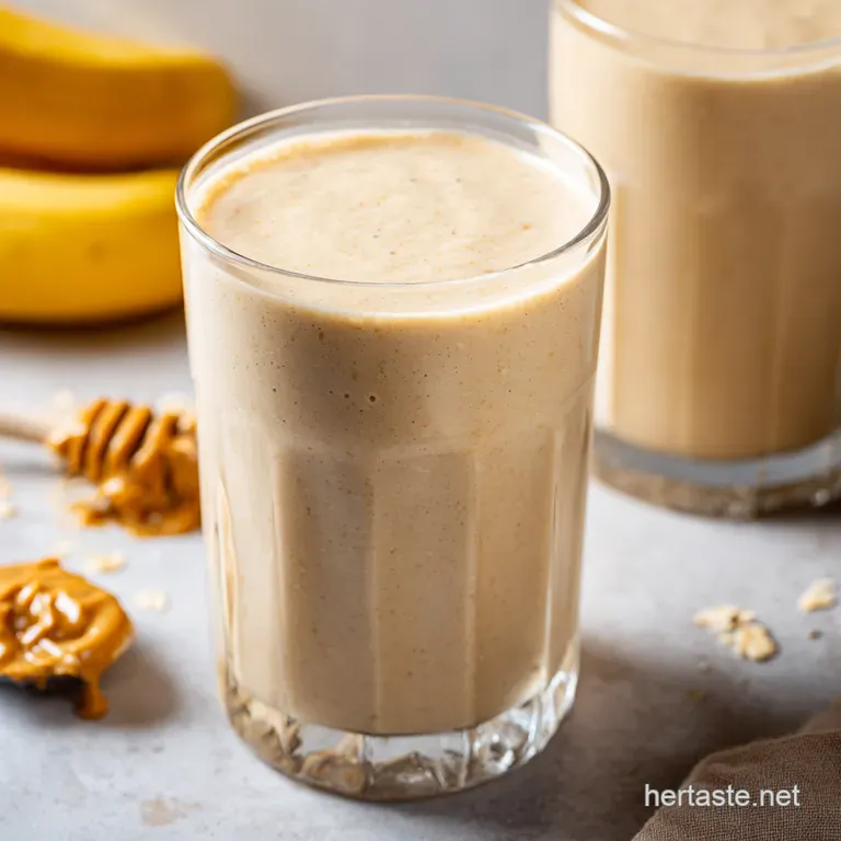 Powerup Peanut Butter Banana Blast presentation