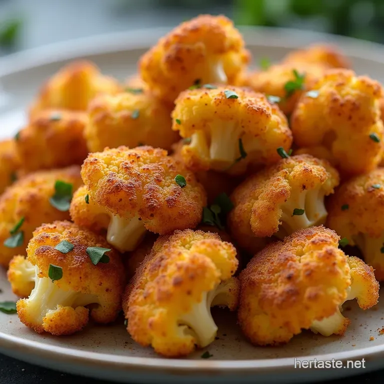 The Proper Crispy Baked Cauliflower Blasted with Spice Golden Crunch
