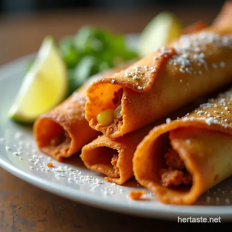 The Proper Crispy Chicken Taquitos Roll Fry or Bake to Perfection