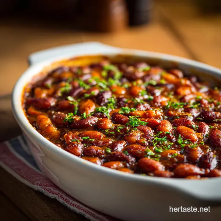 Pennsylvania Dutch Beans: the Absolute Best Sweet and Sour Baked Beans presentation
