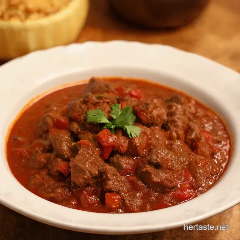 Proper PubGrub Chilli Beef Chilli Con Carne presentation