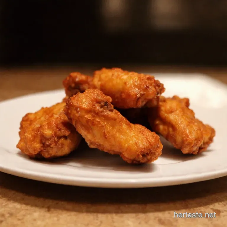 Proper PubStyle Crispy Fried Chicken Wings presentation