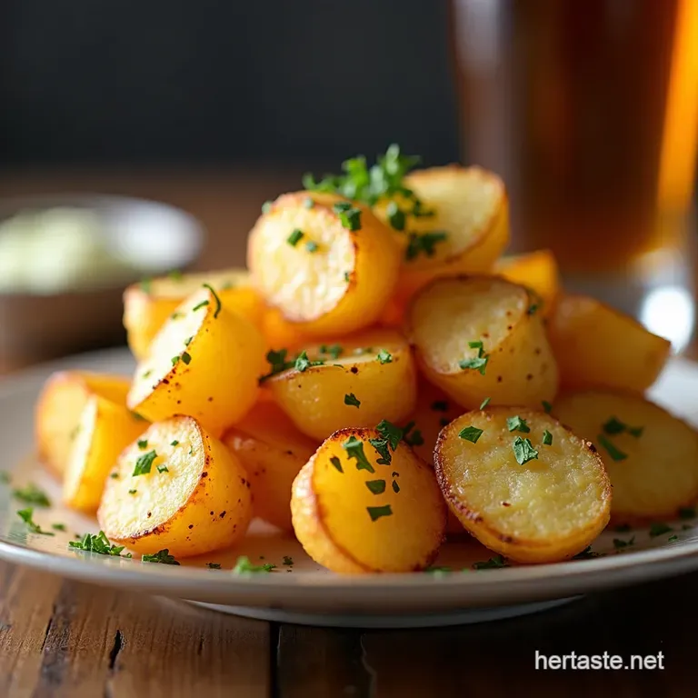 Proper Pub Style Seasoned Potatoes Crispy Fluffy