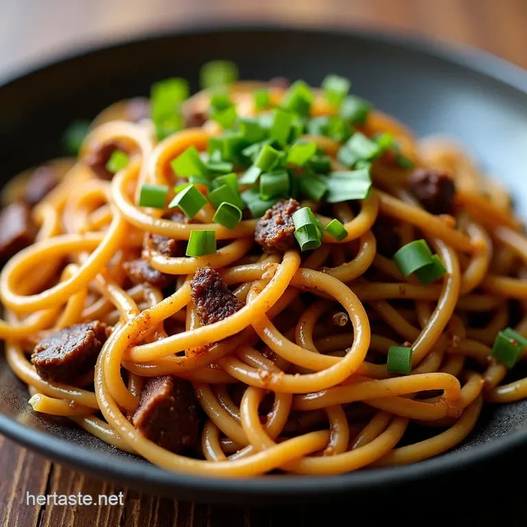Quick Beef Lo Mein Dinners Ready in 30