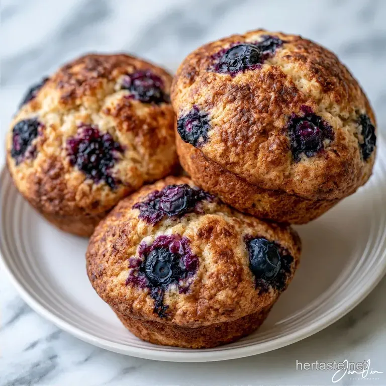 Quick Blueberry Muffin Recipe in 29 Minutes