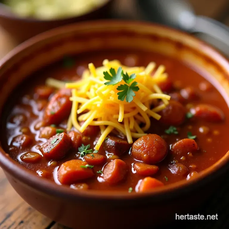 Quick Cozy The Best Darn Easy Chili Youll Ever Make presentation