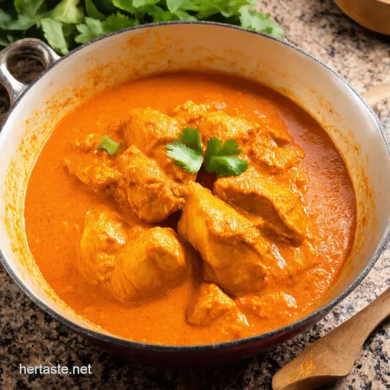 Quick Easy Chicken Tikka Masala presentation