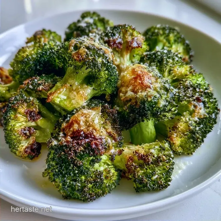 Quick Roasted Frozen Broccoli with Garlic