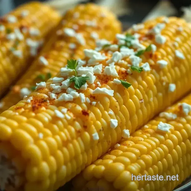 Quick & Zesty Street Corn on the Cob