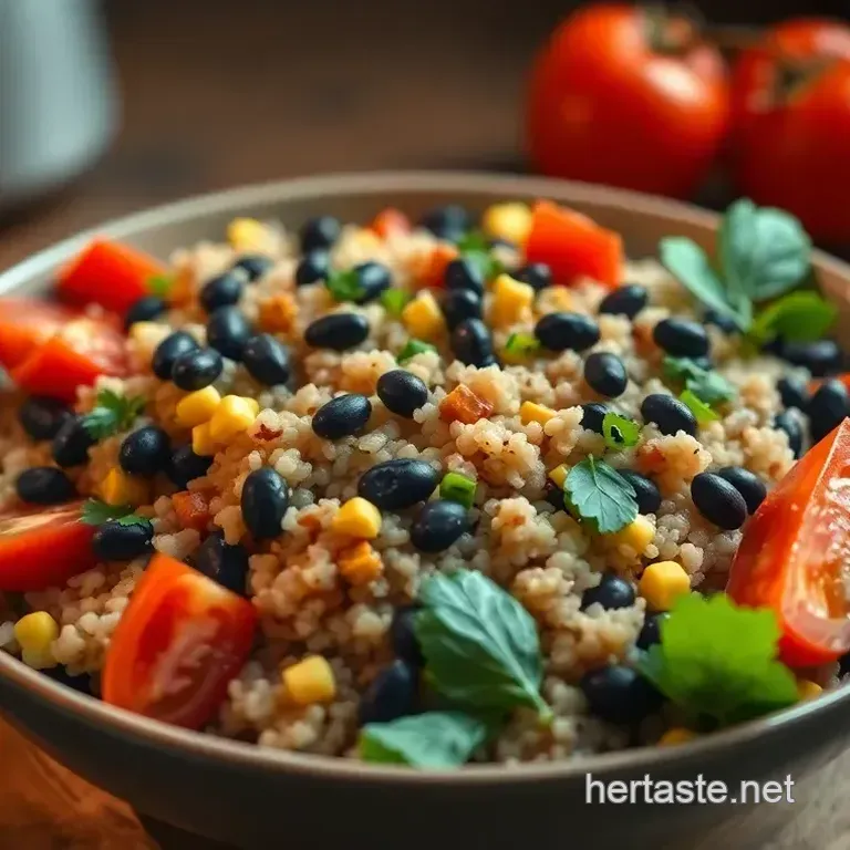Quinoa and Black Bean Power Bowl