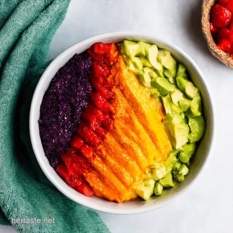 Rainbow Buddha Bowl with PeanutGinger Dressing
