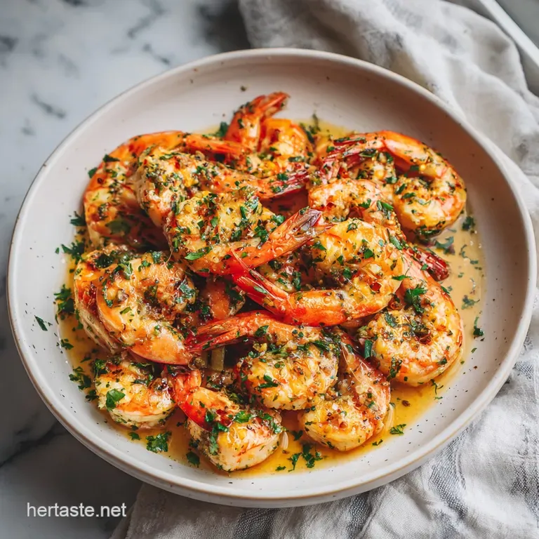 Shrimp Scampi: Garlic Butter and Lemon