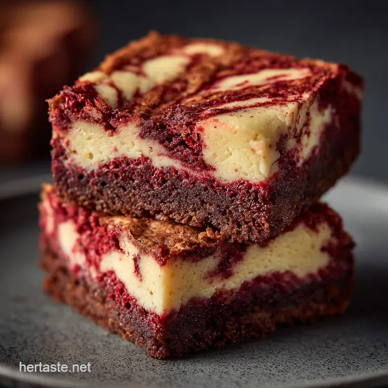 Red Velvet Cheesecake Brownies: The Best Indulgent Swirl Recipe