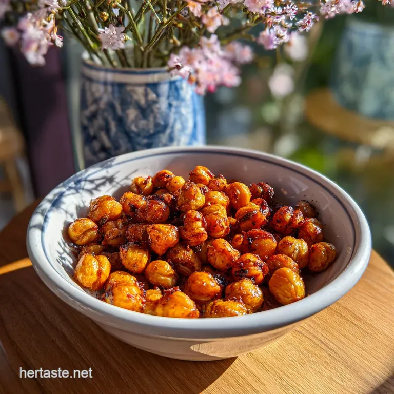 High Protein Snack Recipe with Roasted Chickpeas That ll Keep