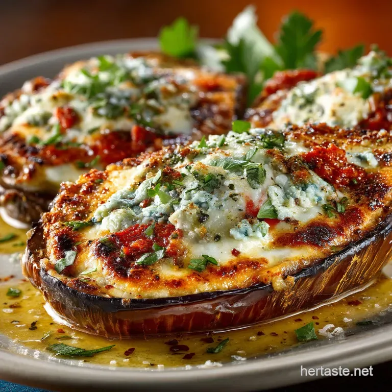 Ultimate Stuffed Eggplant Parmesan Boats The Trick to No Soggy Bottoms