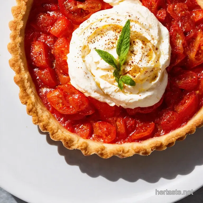 Roasted Tomato Burrata Tart My Summer Tomaten Rezepte