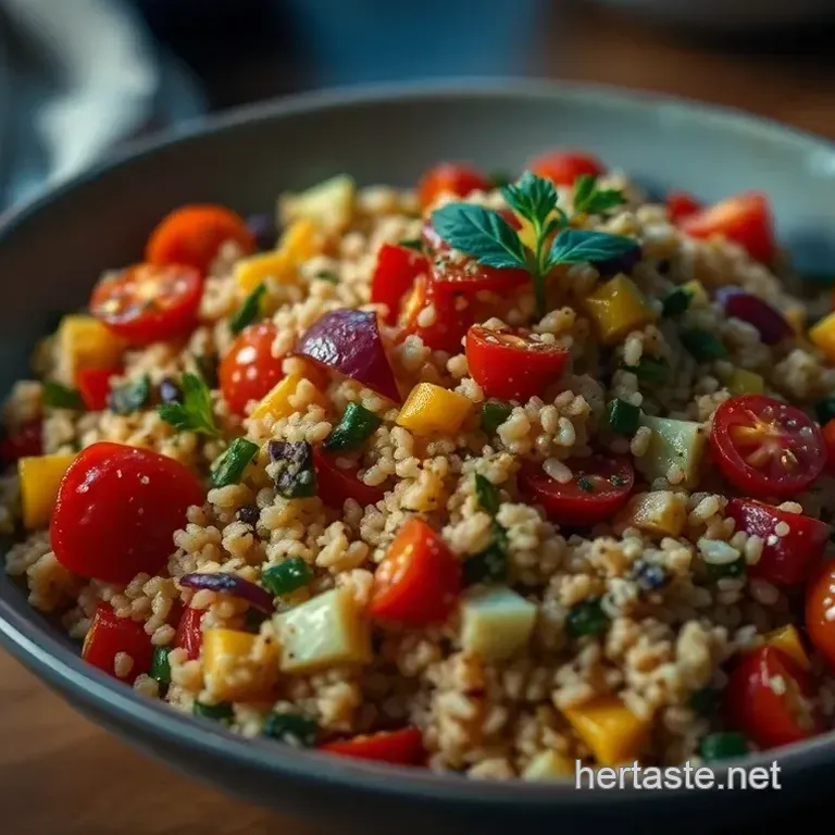 Roasted Vegetable and Quinoa Salad