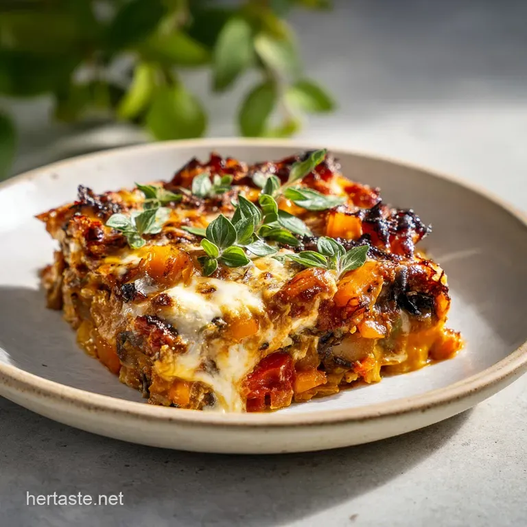 Creamy Vegetable Lasagna Recipe