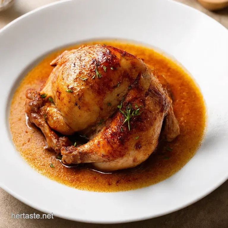 Rustic Braised Chicken Root Vegetables