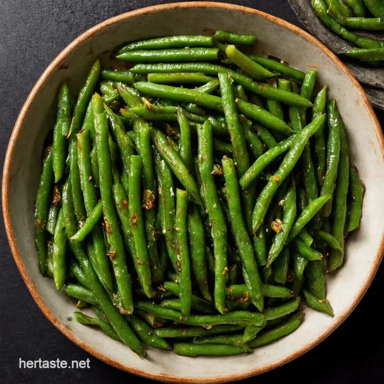 Sautéed Green Beans FrenchFried Crunch My Secret Twist