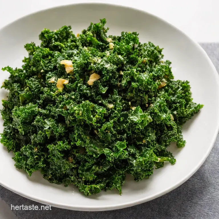Sautéed Kale Salad with Crispy Bacon Walnuts Apple Cider Vinaigrette