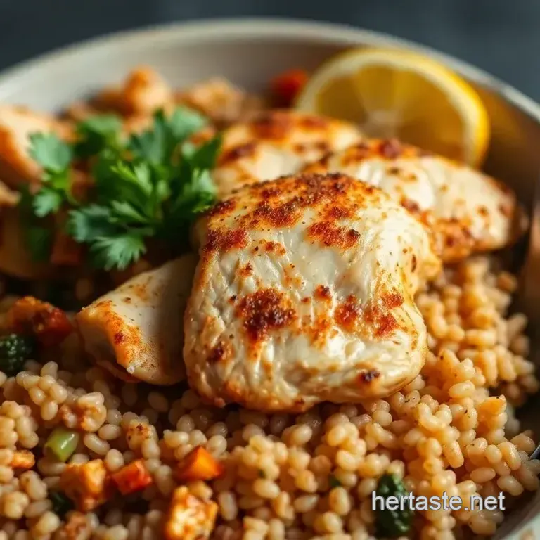 Savory Chicken Quinoa Bowls