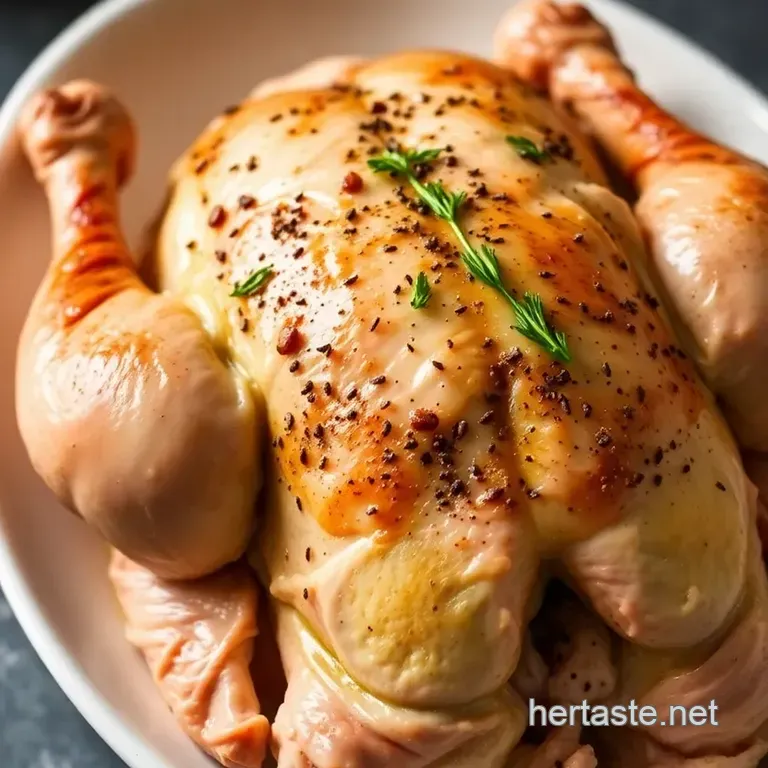 Savory Roasted Chicken Inspired by Wegmans presentation