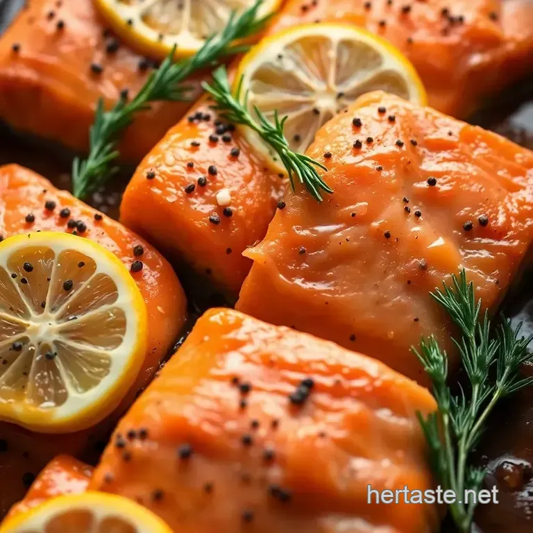 Savory Salmon: the Perfect Bake at 400&deg;F presentation