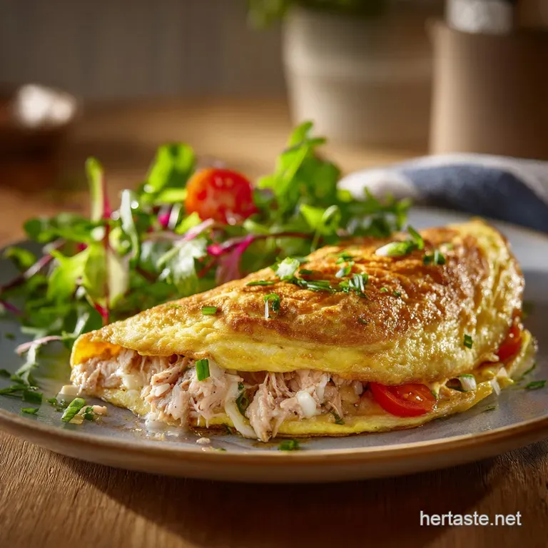 Tuna Omelette Breakfast: High-Protein Low Carb Fuel