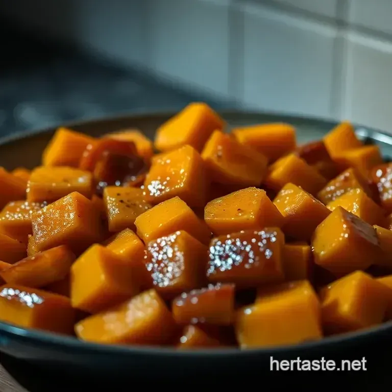 Scrumptious Roasted Yams with Maple Glaze