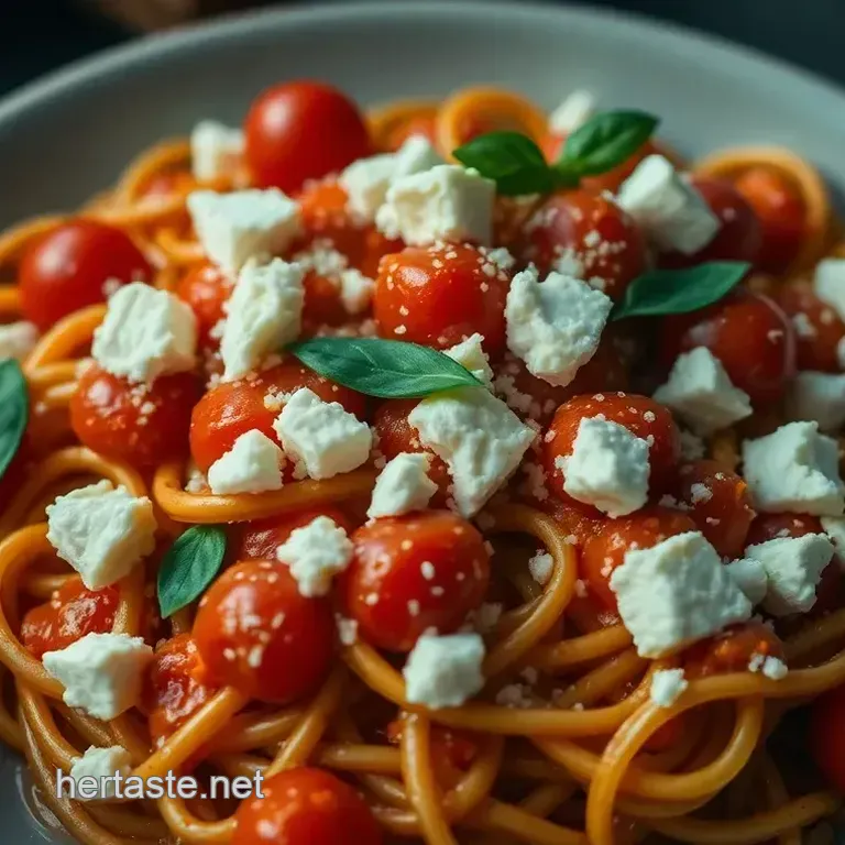 Seriously Good Feta Tomato Pasta