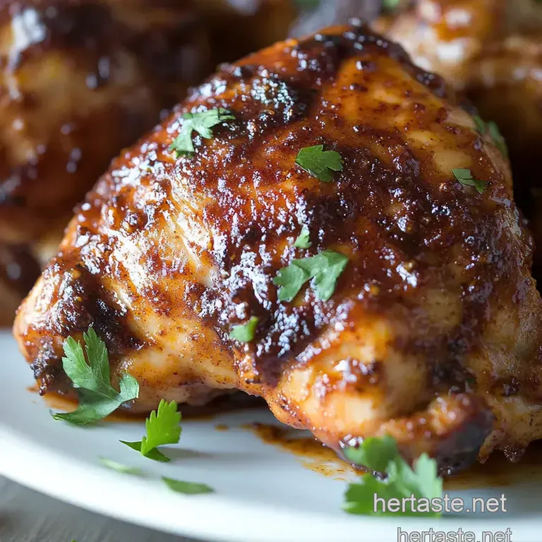 Seriously Sensational Jerk Chicken presentation