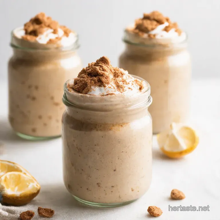 Sex on the Beach Layered Dessert Jars presentation
