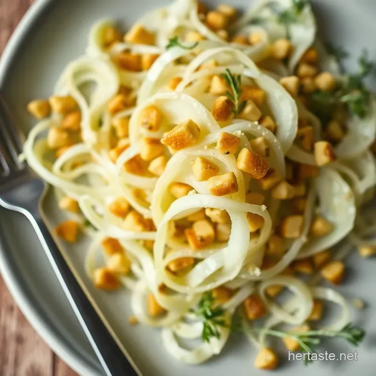 Shaved Fennel & Orange Salad with Pistachios & Mint