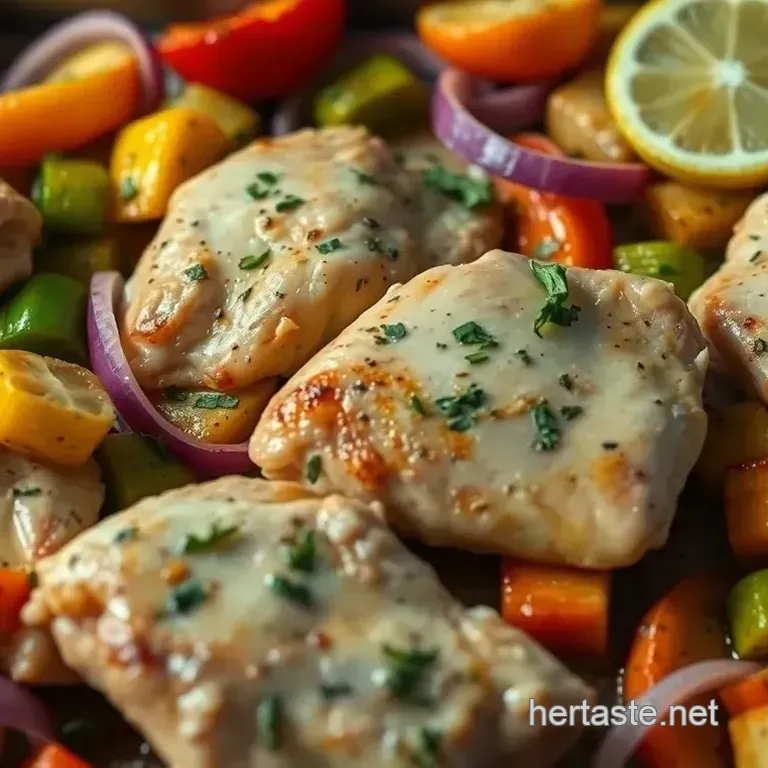 Sheet Pan Lemon Herb Chicken and Veggies