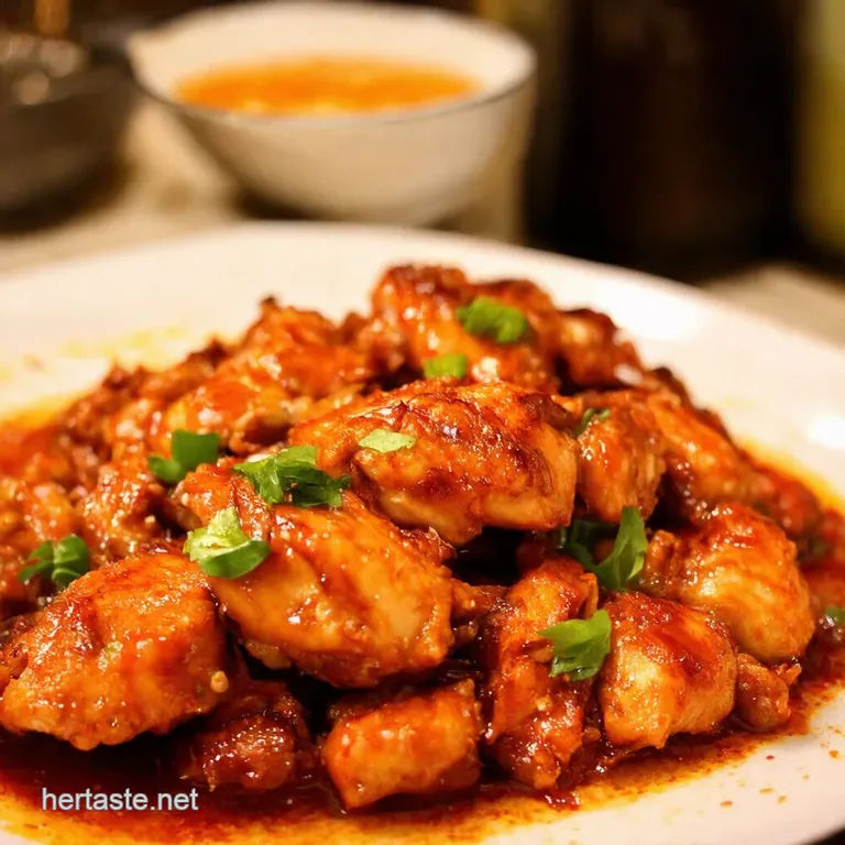 SheetPan Honey Chili Chicken Rainbow Veggies presentation