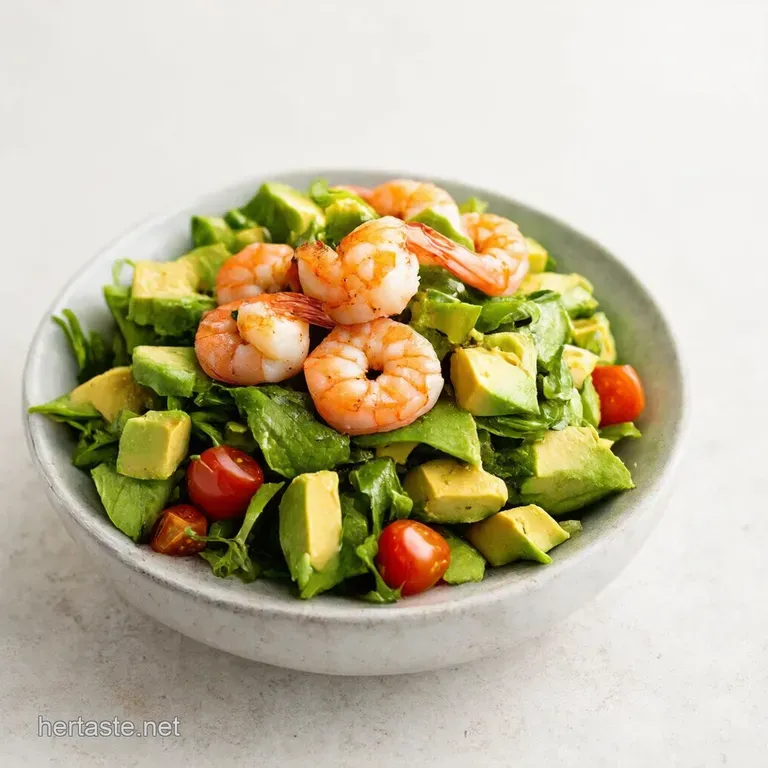 Shrimp Avocado Salad with Tomatoes My GoTo Summer Lunch