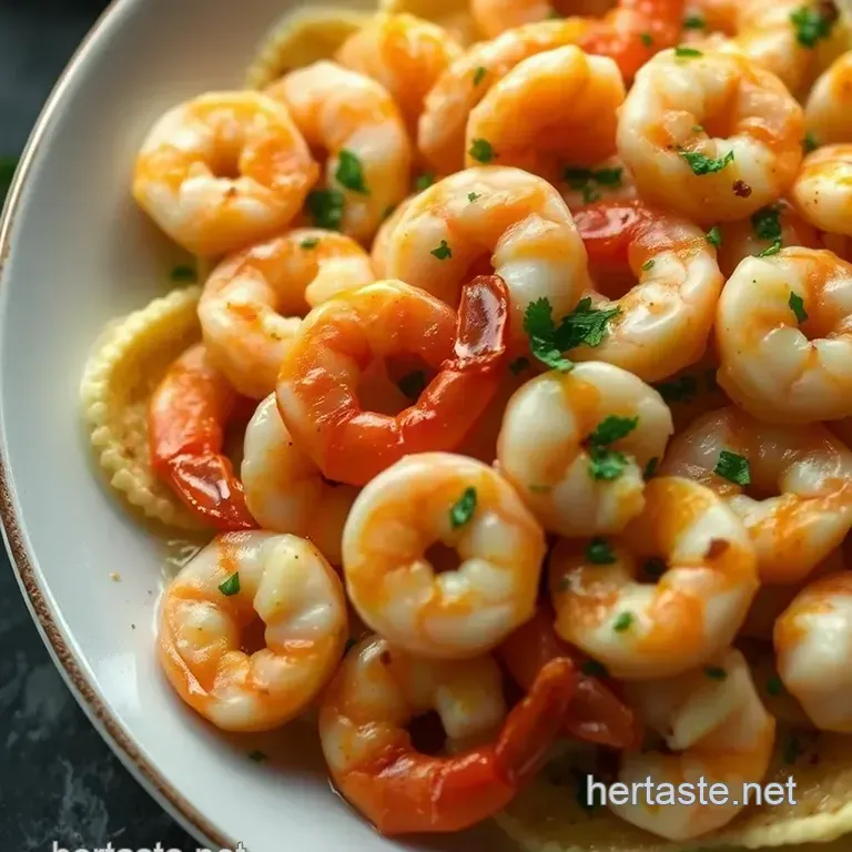 Shrimp Scampi &ndash; Like Mama Used to Make presentation
