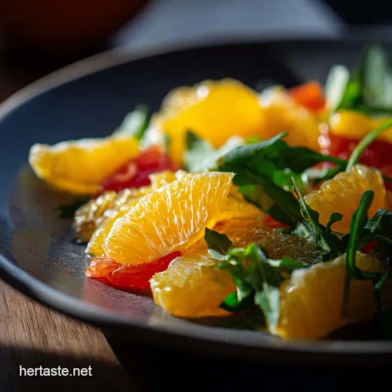 Sicilian Sunshine A Blood Orange Fennel Salad