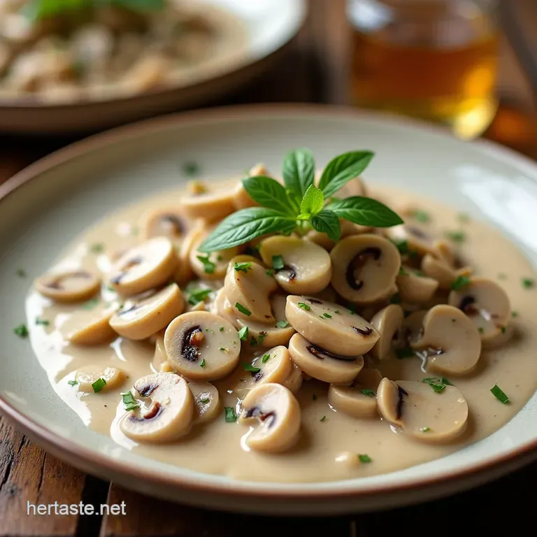 The GoesWithEverything Silky Mushroom Cream Sauce