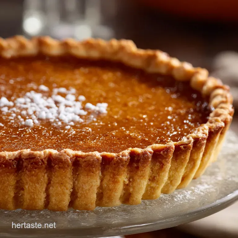 Pumpkin Pie Recipe: The Governors Silky Spiced Perfection