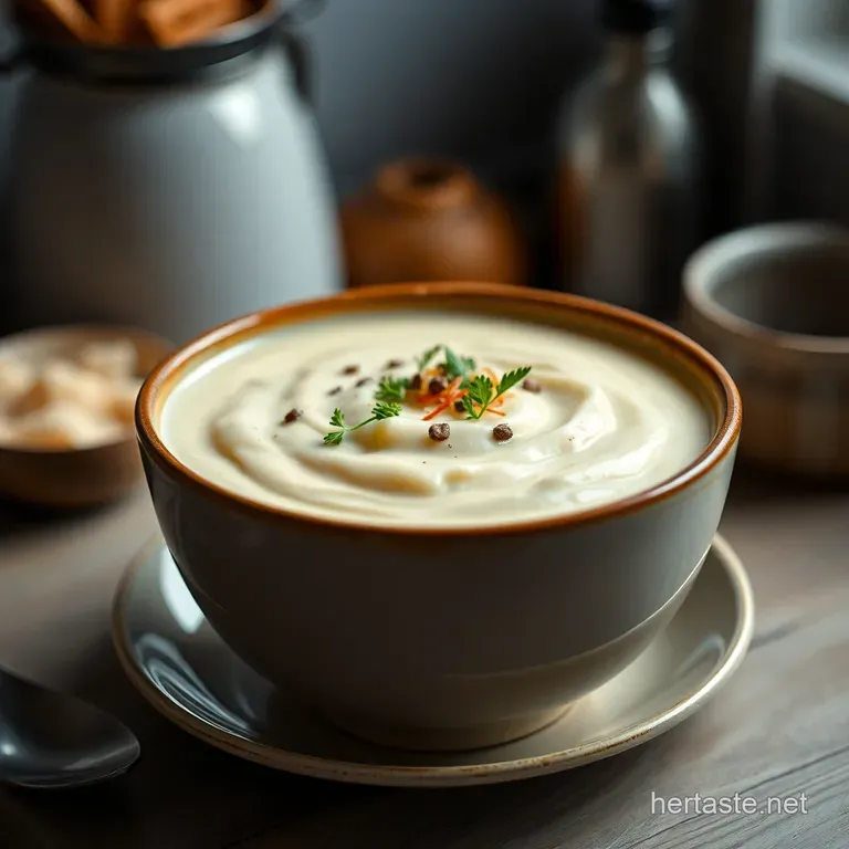 Silky Smooth Cream of Potato Soup (Just Like Mum Used To Make!)