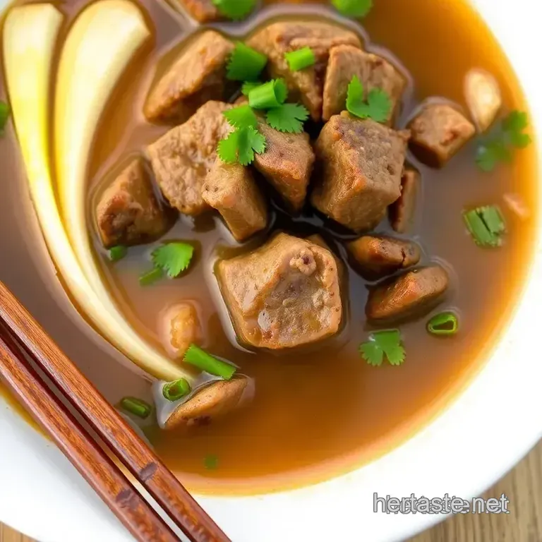 Aromatic Bun Bo Hue: A Vietnamese Culinary Experience presentation