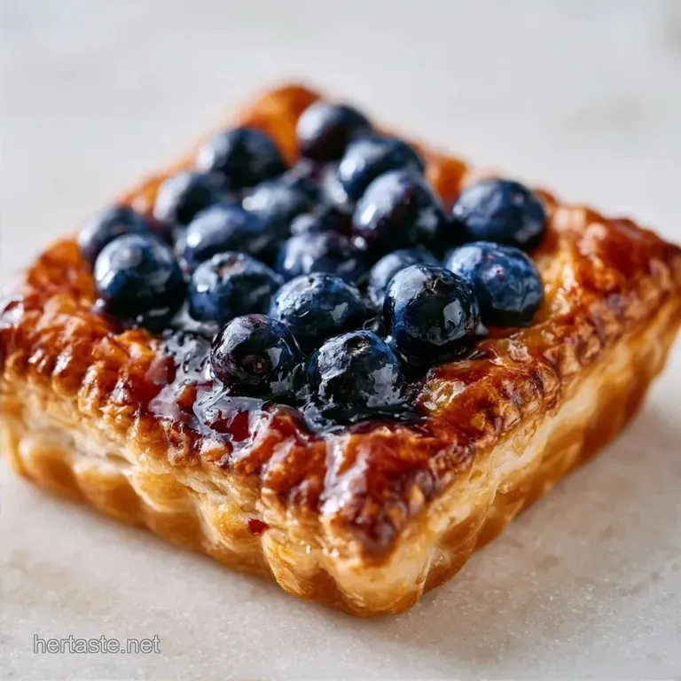 Simple Blueberry Pie Bars with Buttery Crust