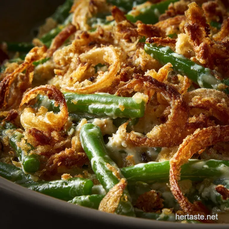 Simple Green Bean Casserole: The Proper Job No Tinned Soup Required