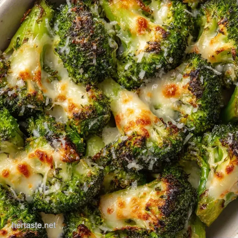 Vibrant green broccoli stalks arranged artfully on a white platter, sprinkled with flaky sea salt and lemon zest.