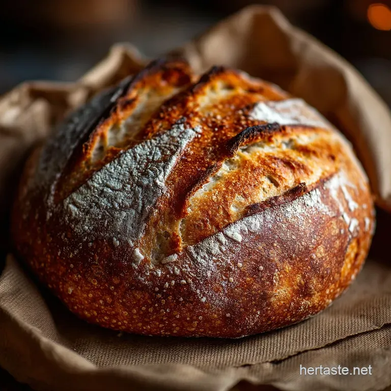 Bread: Simple Rustic Artisan Loaf Recipe